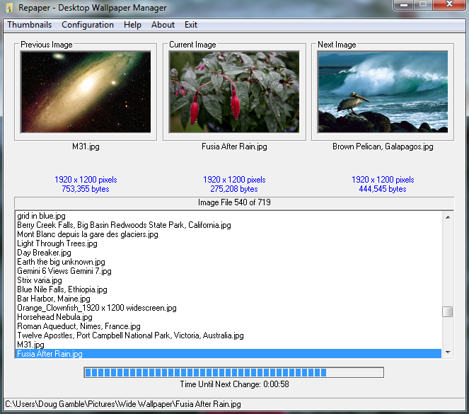 Repaper Main Screen Image